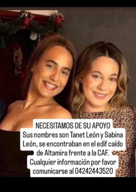 Gabriela león y tanet leon
