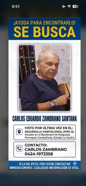 Carlos Eduardo Zambrano Santana