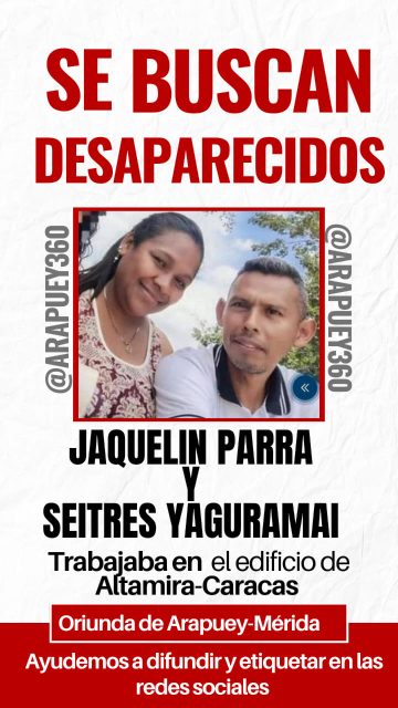 Yakelin Parra y Seistre Yacumarai