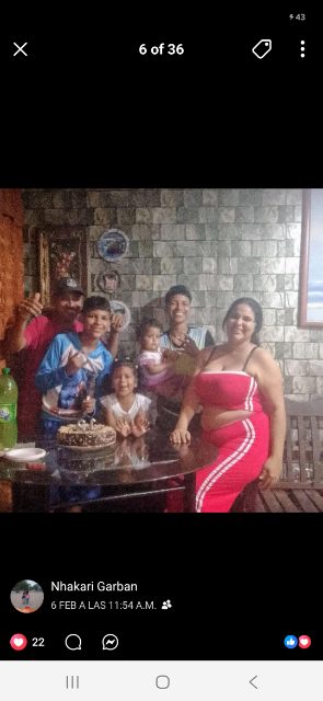 Julini garban 30 años Jesús guzman cristofe guzman nakira guzman