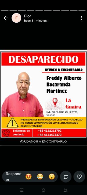 Freddy Alberto bocaranda Martinez