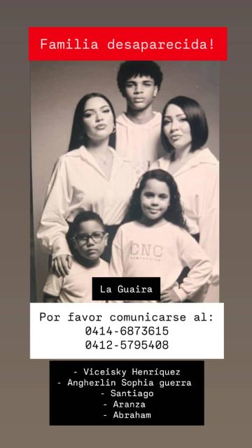 Viceisky Henríquez, Angherlin Sophia Guerra y familia