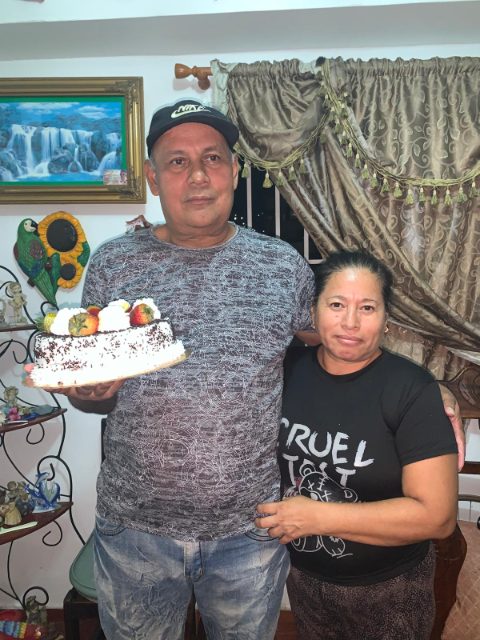 Lauro Rojas y Gilda Pincay