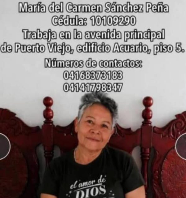 María del Carmen Sánchez peña