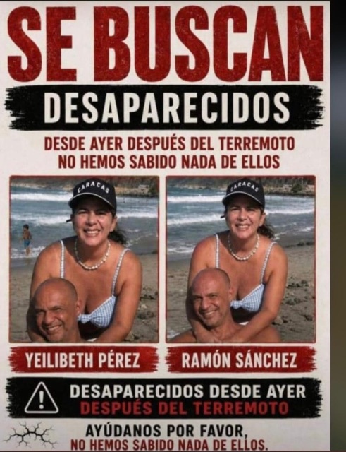 Yeilibeth Pérez y Ramón Sánchez