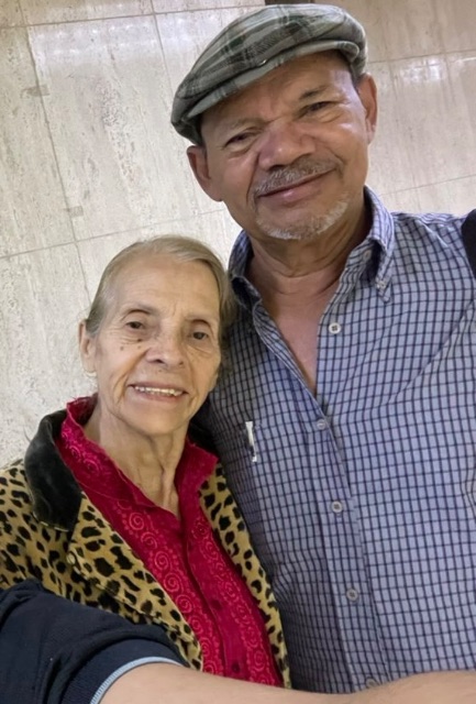 Ali Rigoberto Colina Garcia y su esposa Eva