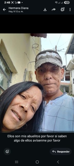 Jesus ochoa y Jazmín landaeta