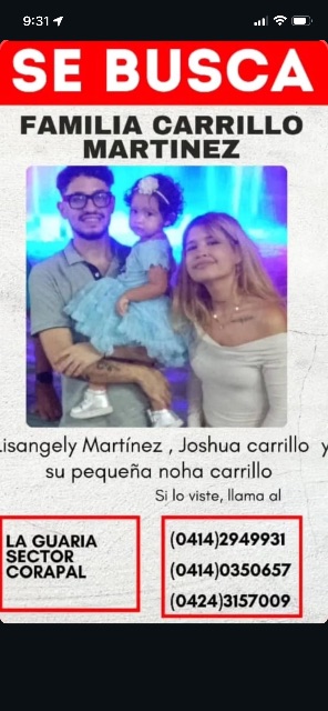 Lisangely Martínez Joshua y nova carrillo