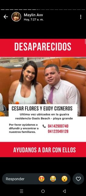 Cesar flores eudy cisneros