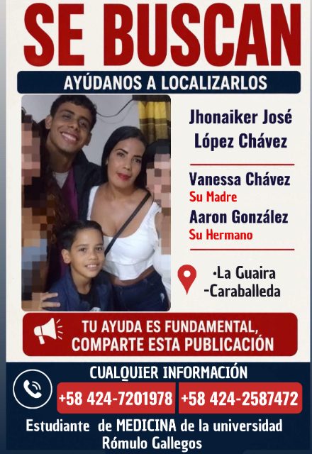Jhonaiker López/ Vanessa Chávez/ Aaron Gonzales
