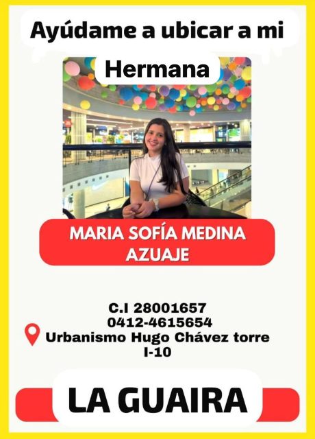 Maria sofia medina azuaje