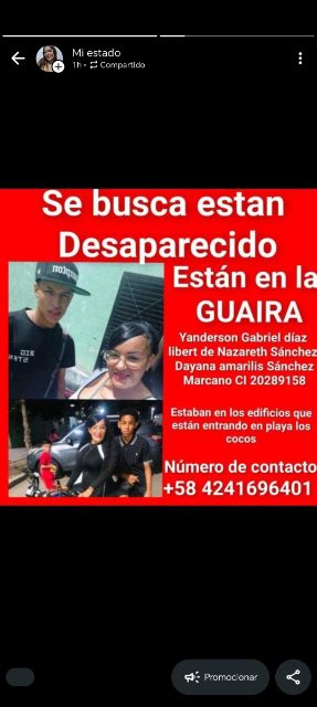 Dayana Sánchez Marcano, Yanderson Díaz