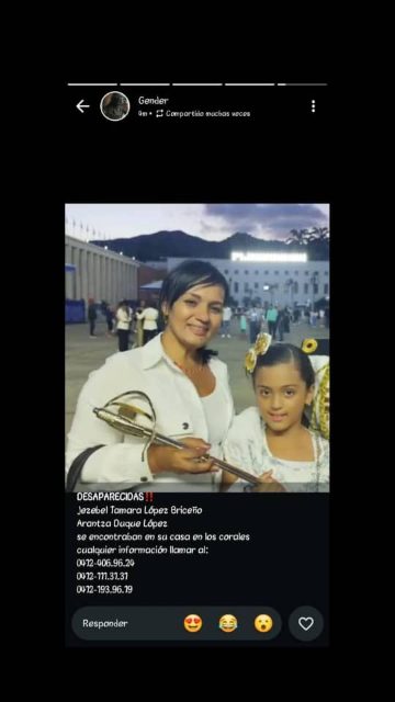 Jetzabet López e hija