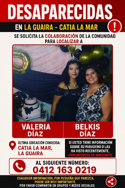 Belkis Díaz Valeria Diaz