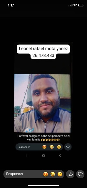 Leonel Rafael mota yanez