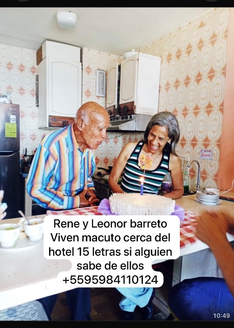 Leonor y Rene barreto