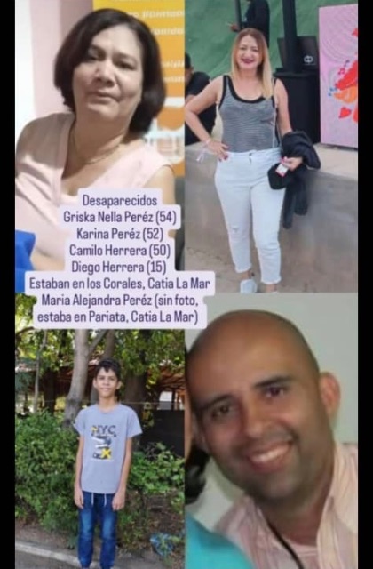 Grizca Pérez/ Karina Pérez/ Diego Herrera / Camilo Herrera