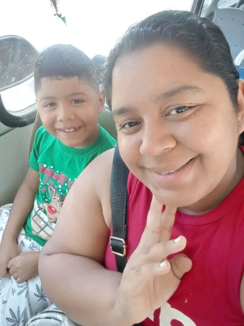 Leomaris Rivas y Lisandro