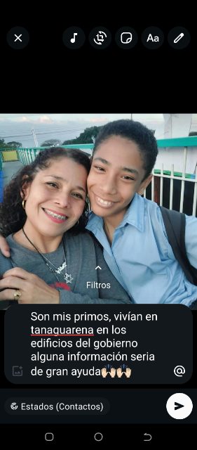Debby Orihuela y Dilan Bolivar