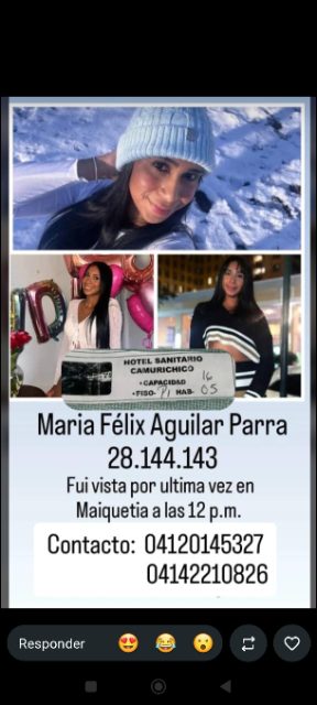 Maria Feliz Aguilar parra