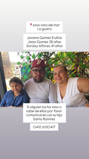 Doraixy Alfonzo y family