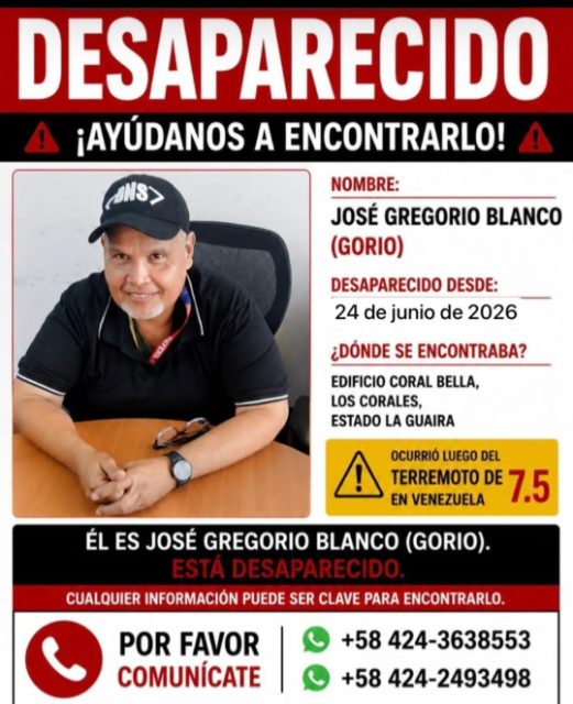 Jose Gregorio Blanco Barrios