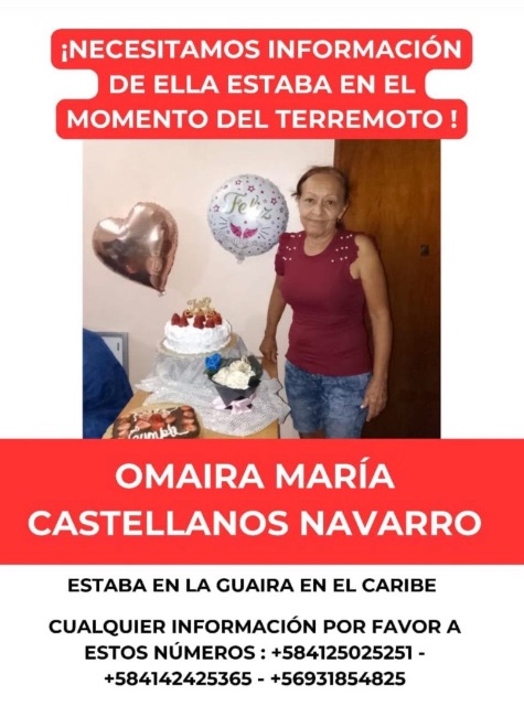 Omaira Maria Castellanos Navarro