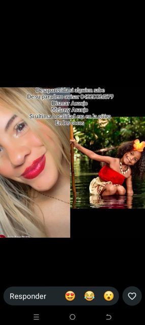 dismar Araujo y Melany araujo