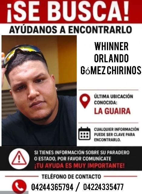 Whinner Orlando Gómez chirino