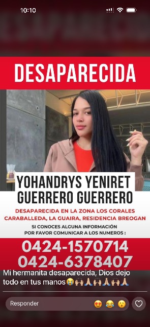 Yohandrys yeniret guerrero