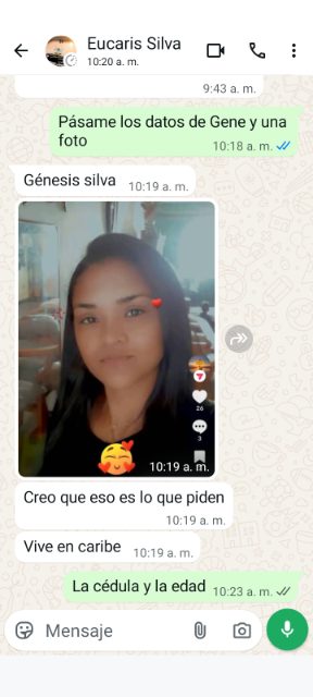 Génesis Marian Silva Diaz lva Diaz