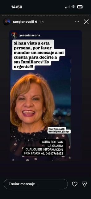 Aura Alicia Bolivar Sanchez