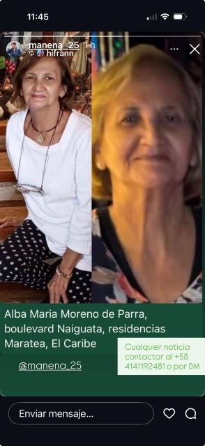 Alba María Moreno de Parra
