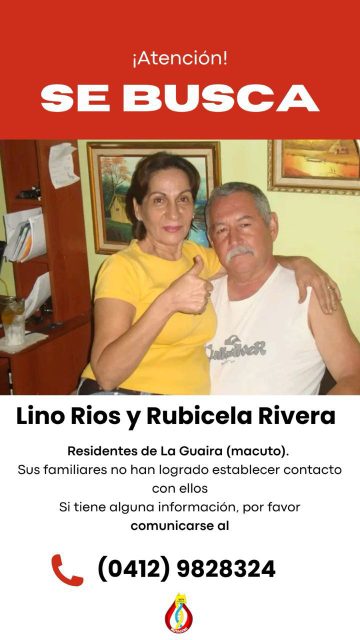 Lino Rios y Rubicela Marin