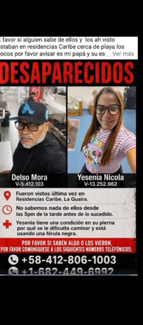 Yesenia Nicola y Delso mora