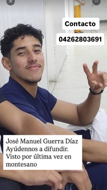 José Manuel guerra días