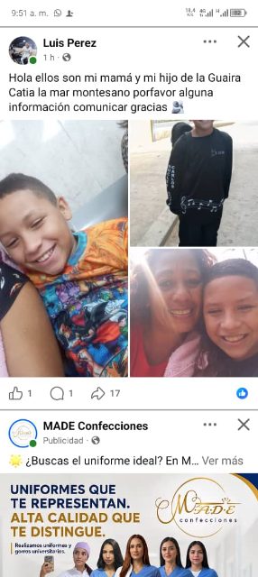 Merary perez y rosneider bossio