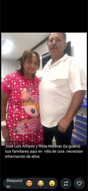 Hilda Materan y José Luis Álvarez