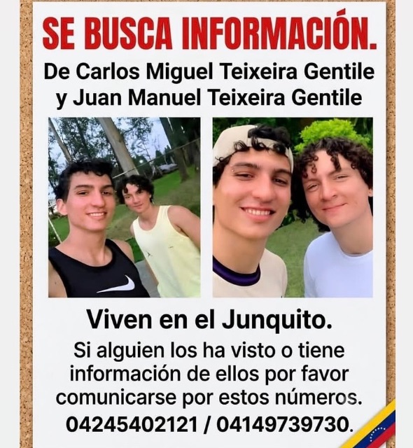 Carlos Miguel Teixeira Gentile y Juan Manuel Teixeira Gentile