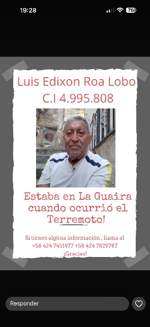 Luis edixon Roa lobo