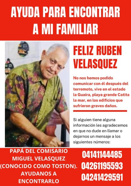 Feliz Rubén Velasquez