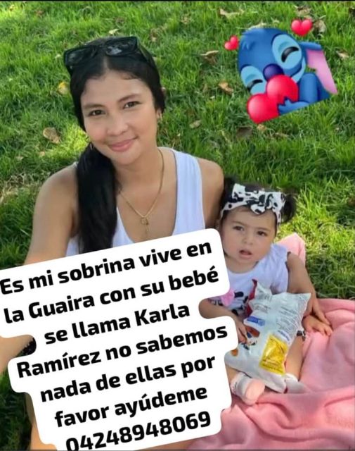 Karla del valle ramirez Moya 24 años Adhara Villarreal Ramírez (10 meses)