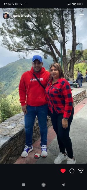 María Teresa Rodríguez y Ricardo Marcano