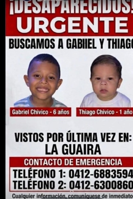 Thiago y Gabriel chivico