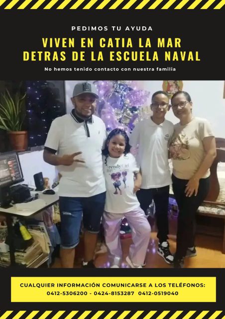 Alan Gabriel Caraballo Rodríguez, Valentina Caraballo Rodríguez,José Caraballo, jeannibel Rodriguez