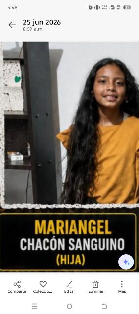 Mariangel Chacon sanguino