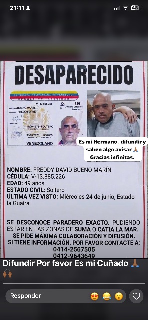 Freddy David bueno Marin