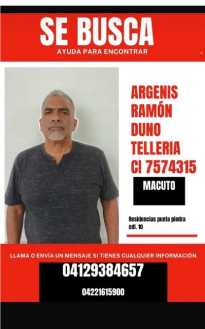 Argenis Ramon Duno Telleria