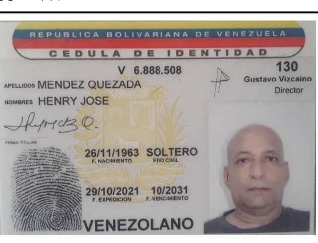 Henry José Mendez Quezada