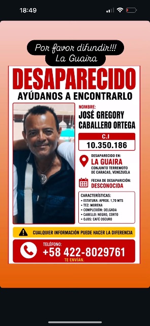 José gregory caballero ortega